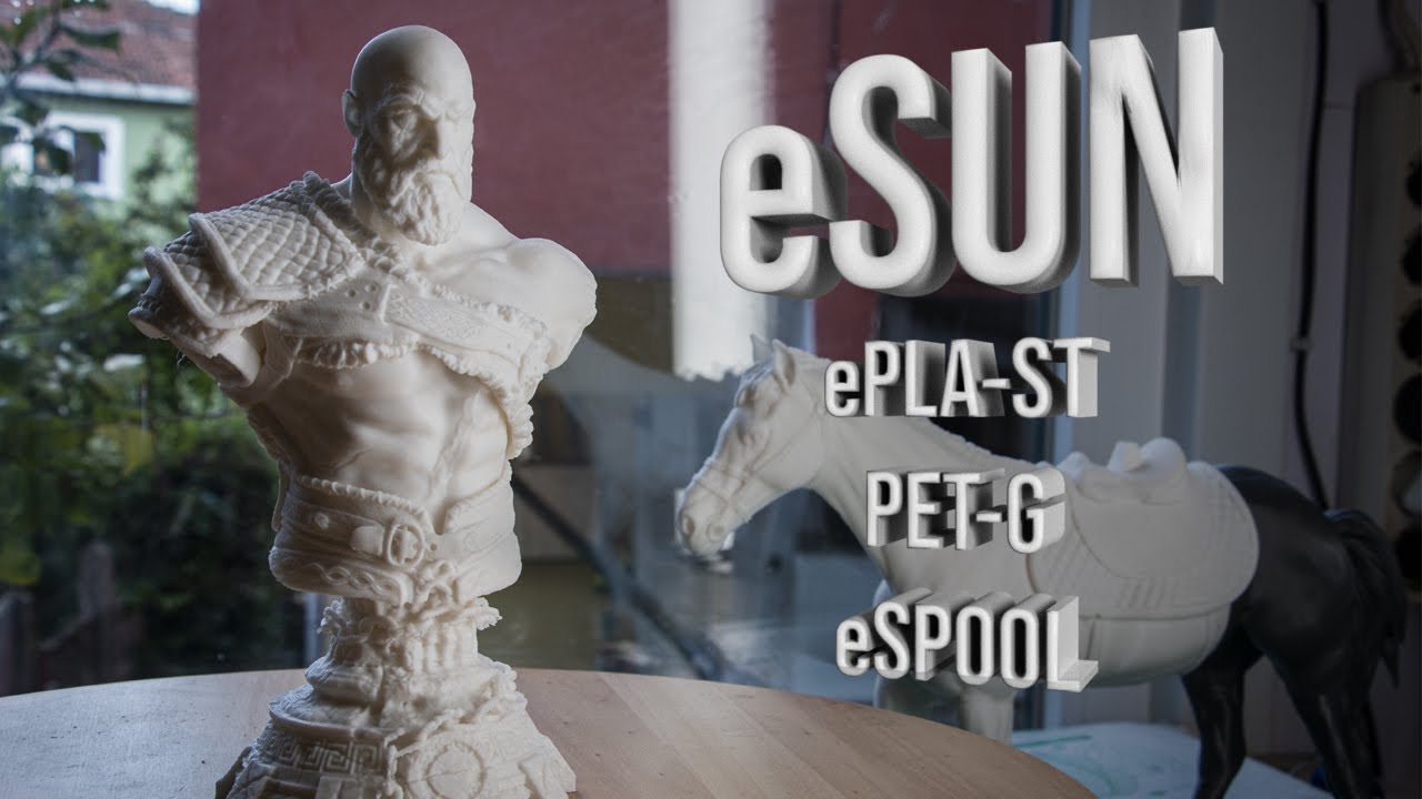 17. eSUN (ePLA-ST - PET-G - eSPOOL) Filament İnceleme ve Dayanım Testi