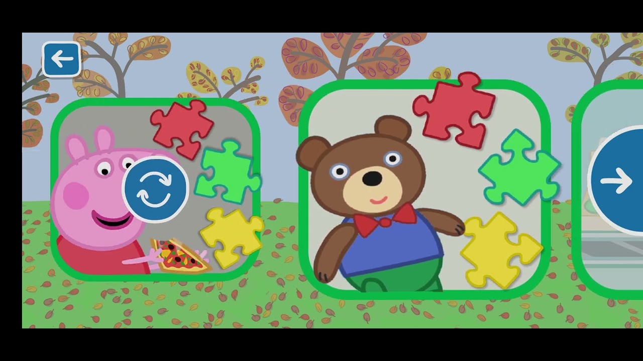 World of Peppa Pig Game Part 13: Can you help Peppa to solve the Puzzle?
