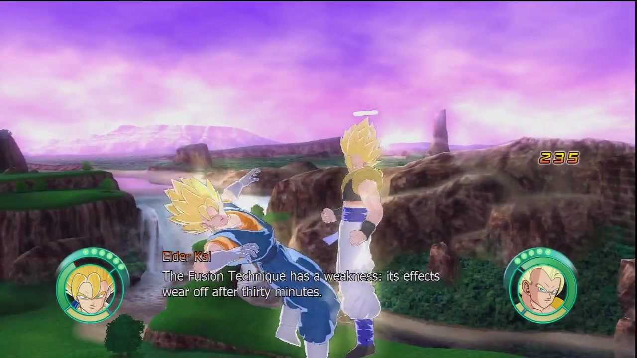 Dragon Ball Raging Blast - What-If Saga - Playthrough - Vegito Vs Gogeta