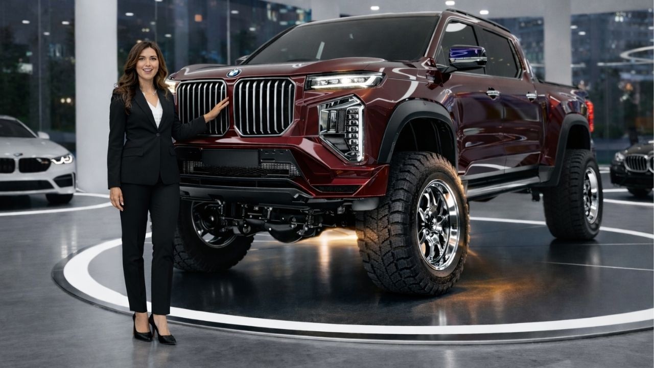 BMW X10 M Pickup 2026–2027 — Роскошный пикап мощностью 700 л.с., которого никто не ожидал!
