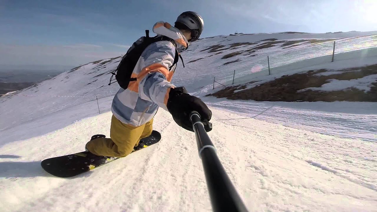 SNOWBOARD KASPROWY WIERCH 91,87km/h GPS SPEED HD HERO 3+ 2015.04.24