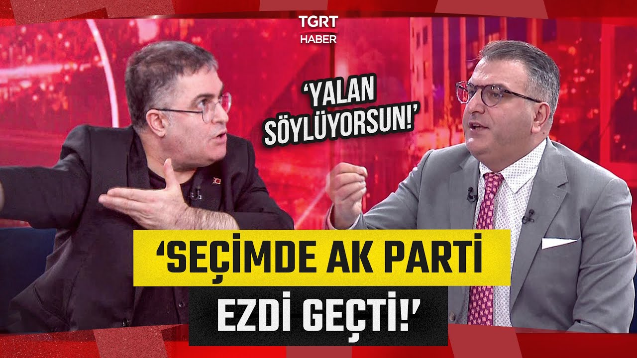 Canlı Yayında Gergin Anlar: Ersan Şen ile Cem Küçük Karşı Karşıya! - TGRT Haber