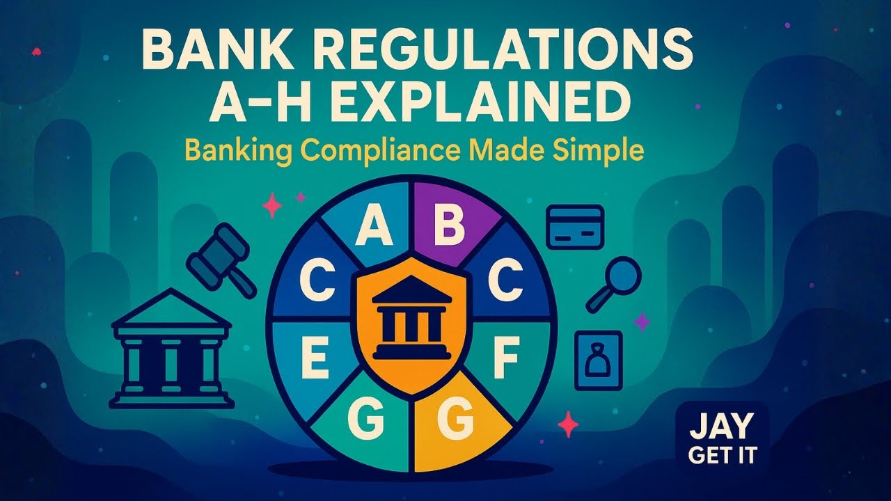Bank Regulations A to H Explained | Banking Compliance Made Simple