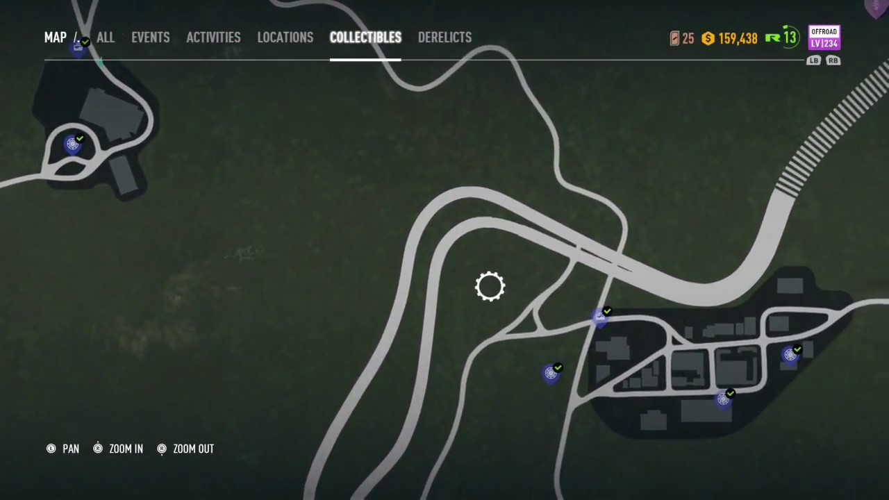 NFS PAYBACK - ALL BILLBOARDS AND CHIPS (TREASURE MAP)