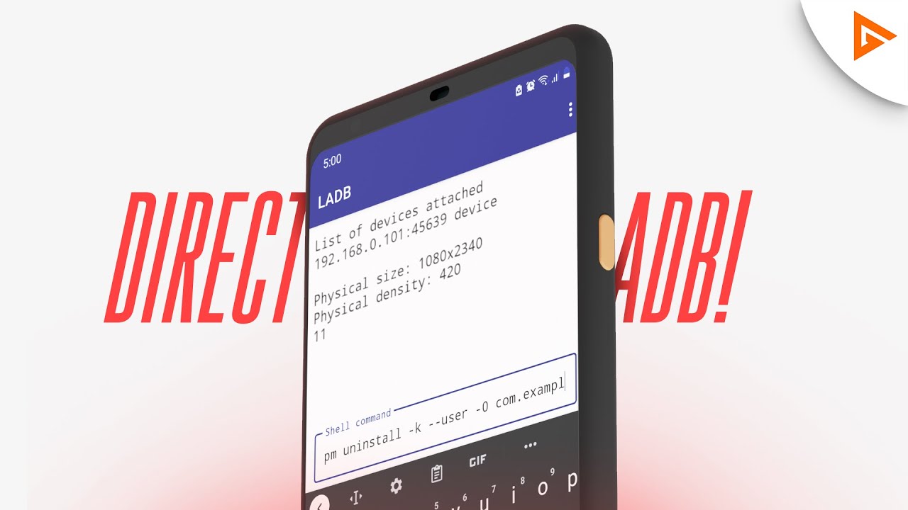 Выполняйте команды ADB НЕПОСРЕДСТВЕННО на Android 11+ БЕЗ ПК / ROOT / ЧЕГО-ЛИБО!