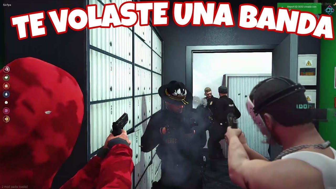 UNA VENGANZA EN PLENO ROBO, NAMELEZ VS POLICIA | DOVUX LIFE