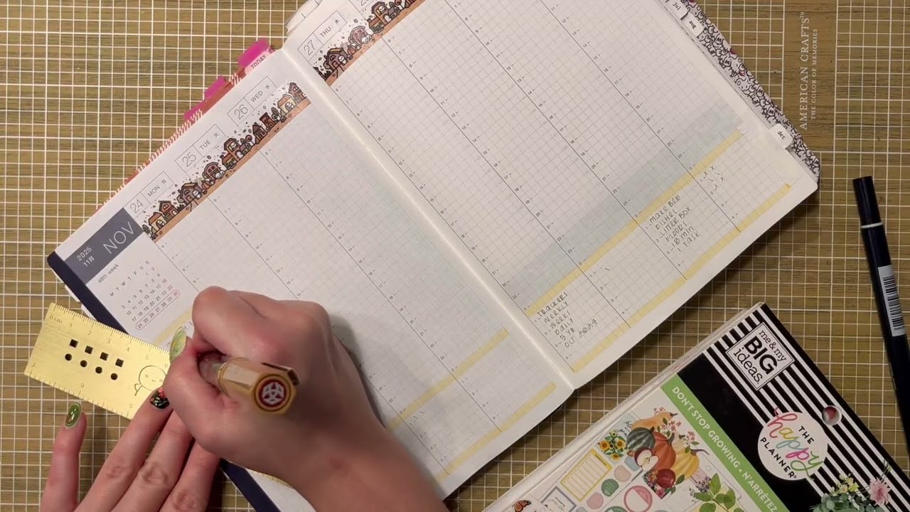 Hobonichi Cousin Plan with Me: Week 48 2025