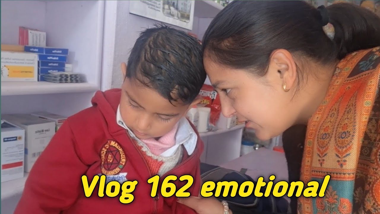 #vlog 162 ईबू को लगा ईजक्शन मैं भी रो पड़ी 🥹@TheDograVibes 
