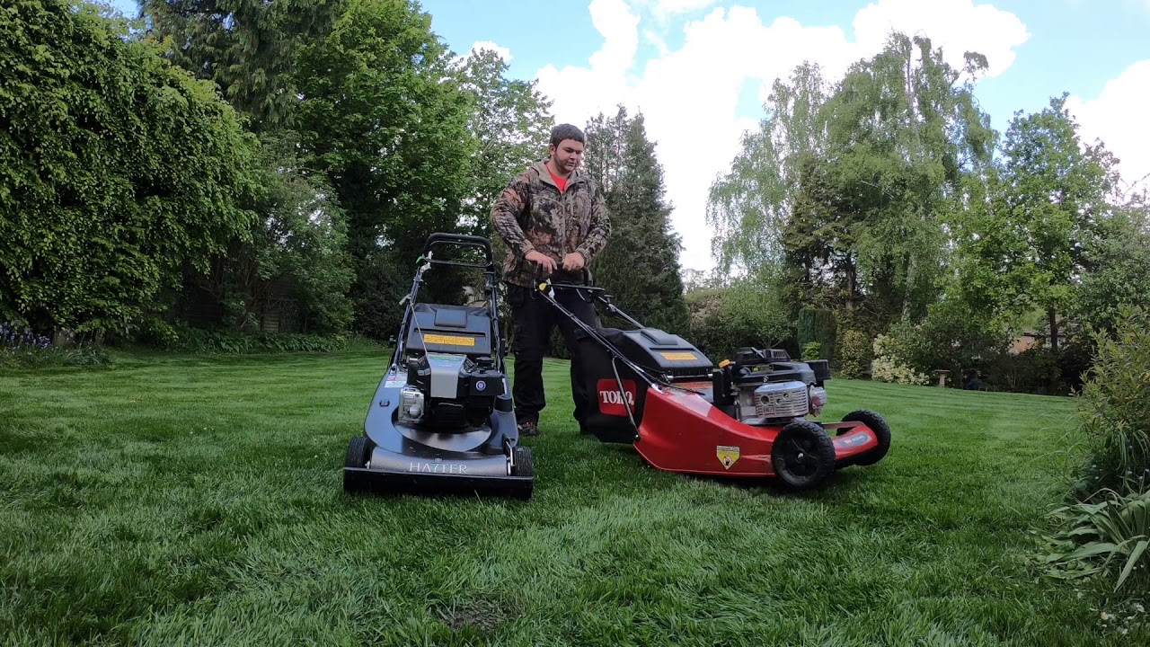 Toro Prostripe vs Hayter 56 Pro