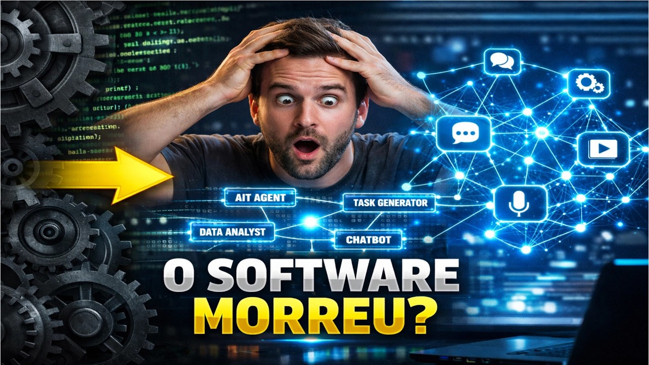 Por que o software tradicional está morrendo na era da IA