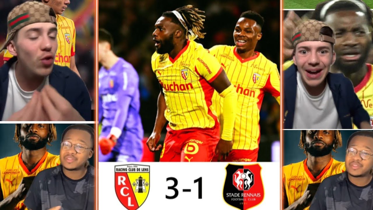 🚨 𝗕𝗢𝗢𝗠 ! Allan 𝗦𝗔𝗜𝗡𝗧-𝗠𝗔𝗫𝗜𝗠𝗜𝗡 inscrit son PREMIER BUT sous les couleurs du RC Lens ! ❤️💛😱