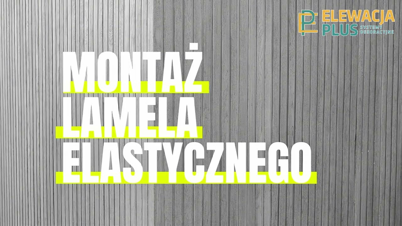 Montaż Lamela Elastycznego firmy Prochem &ndash; krok po kroku