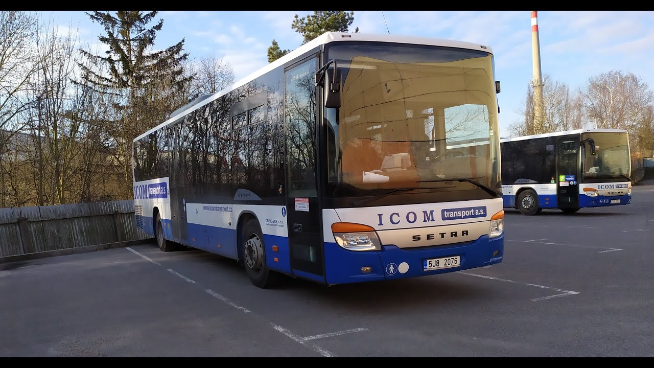 Z garáží přes město na začátek trasy