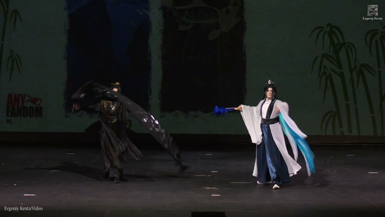 Cosplay group defile - Стерх, акиН - Санкт-Петербург - Благословение небожителей - Ши Уду, Хэ Сюань
