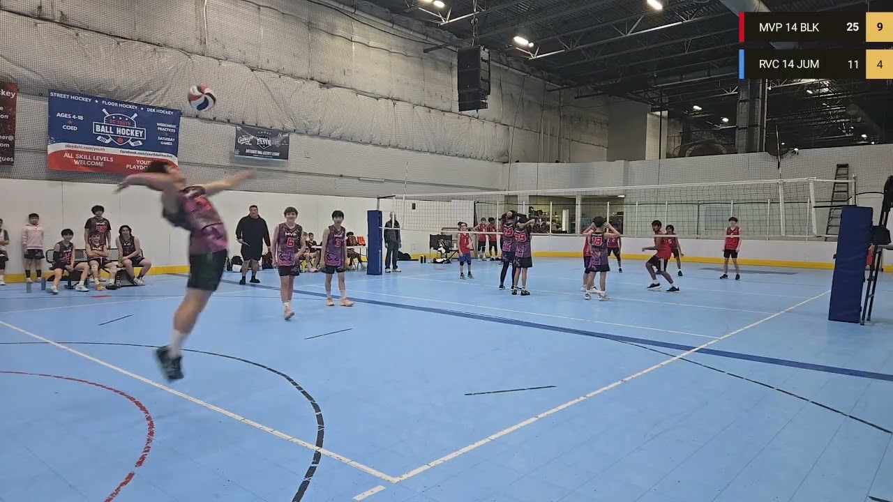 21b. MVP 14 Black vs RVA 14 Jump Day 1 Game 1 Set 2 (ECPL AAU Grand Prix)