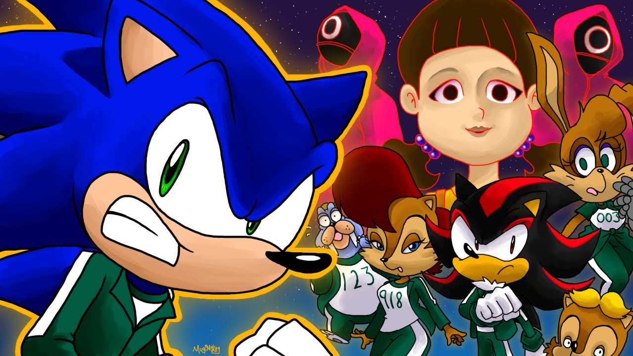 Sonic Meets SQUID GAME + Sonic.EXE FNF Трейлер