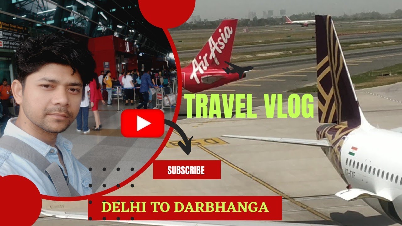Delhi To Darbhanga | Flight with Mom | Travel Vlog | Airport✈️ Vlog | vlog 010