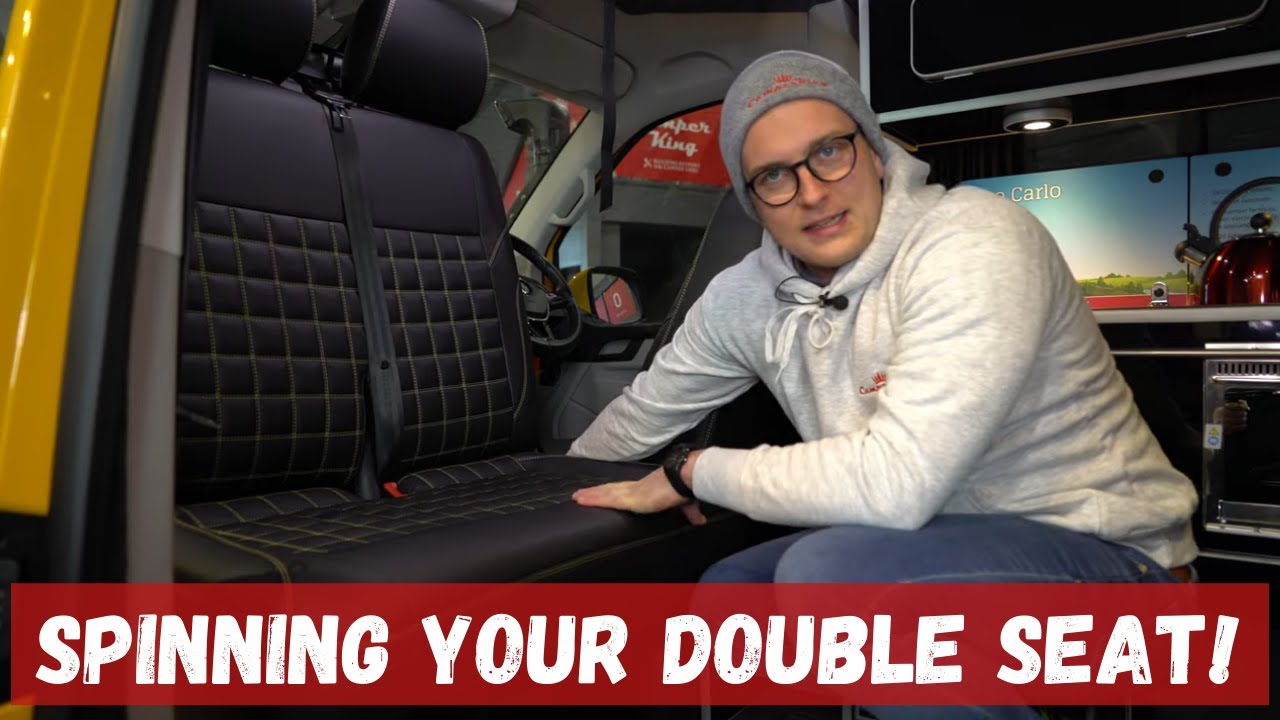How to spin a double passenger seat