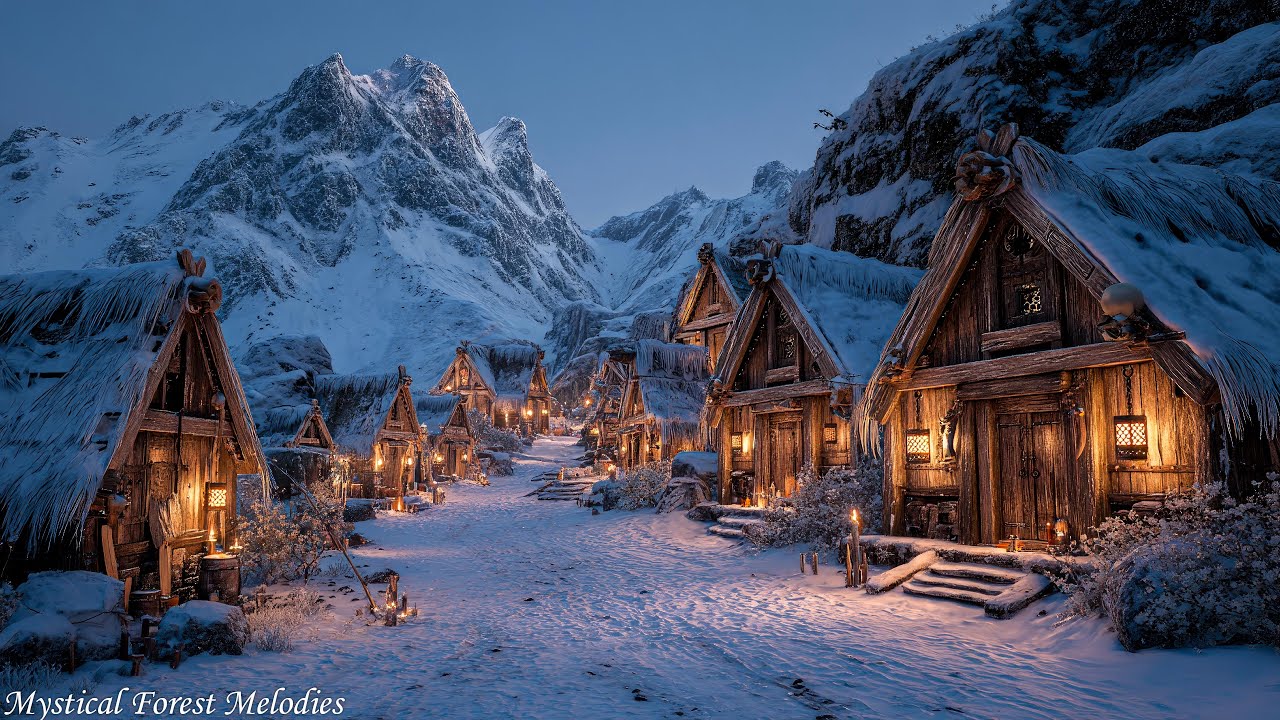 Calming Medieval Tunes - Stress Relief with Celtic Music - Enchanted Village Retreat