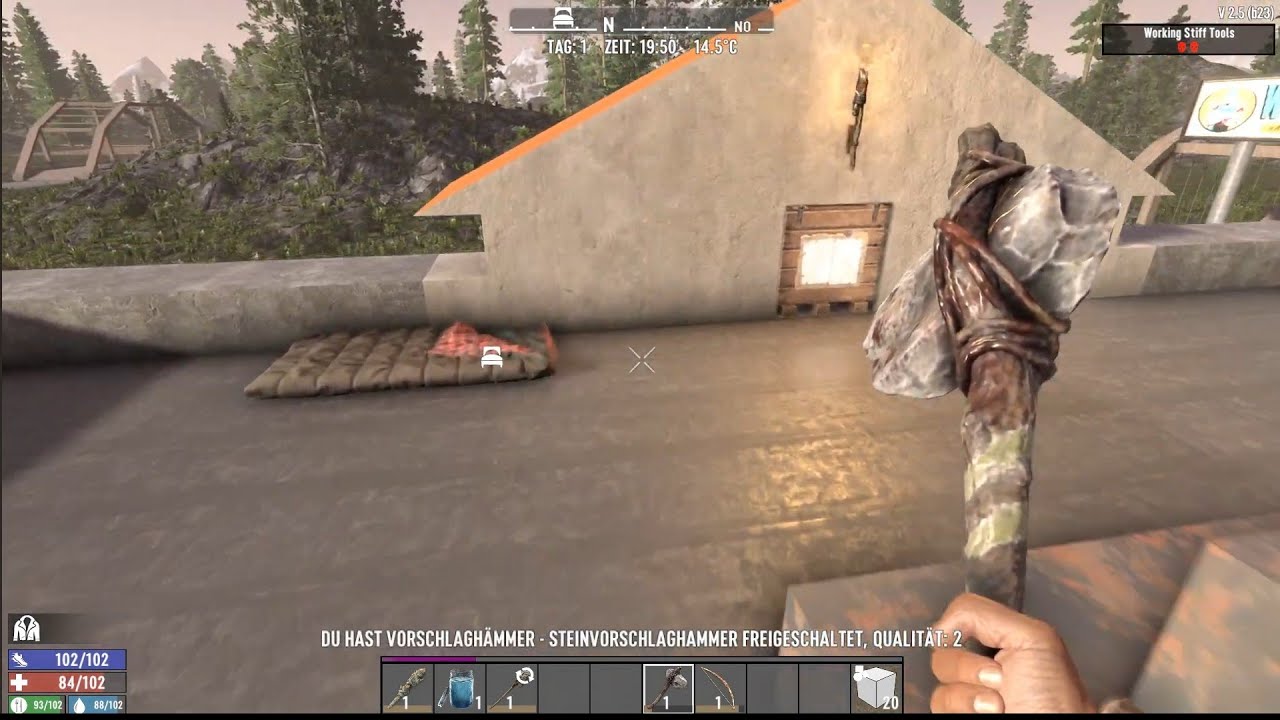 7 Days to Die #2 | Gebäude eingenommen & erkundet 