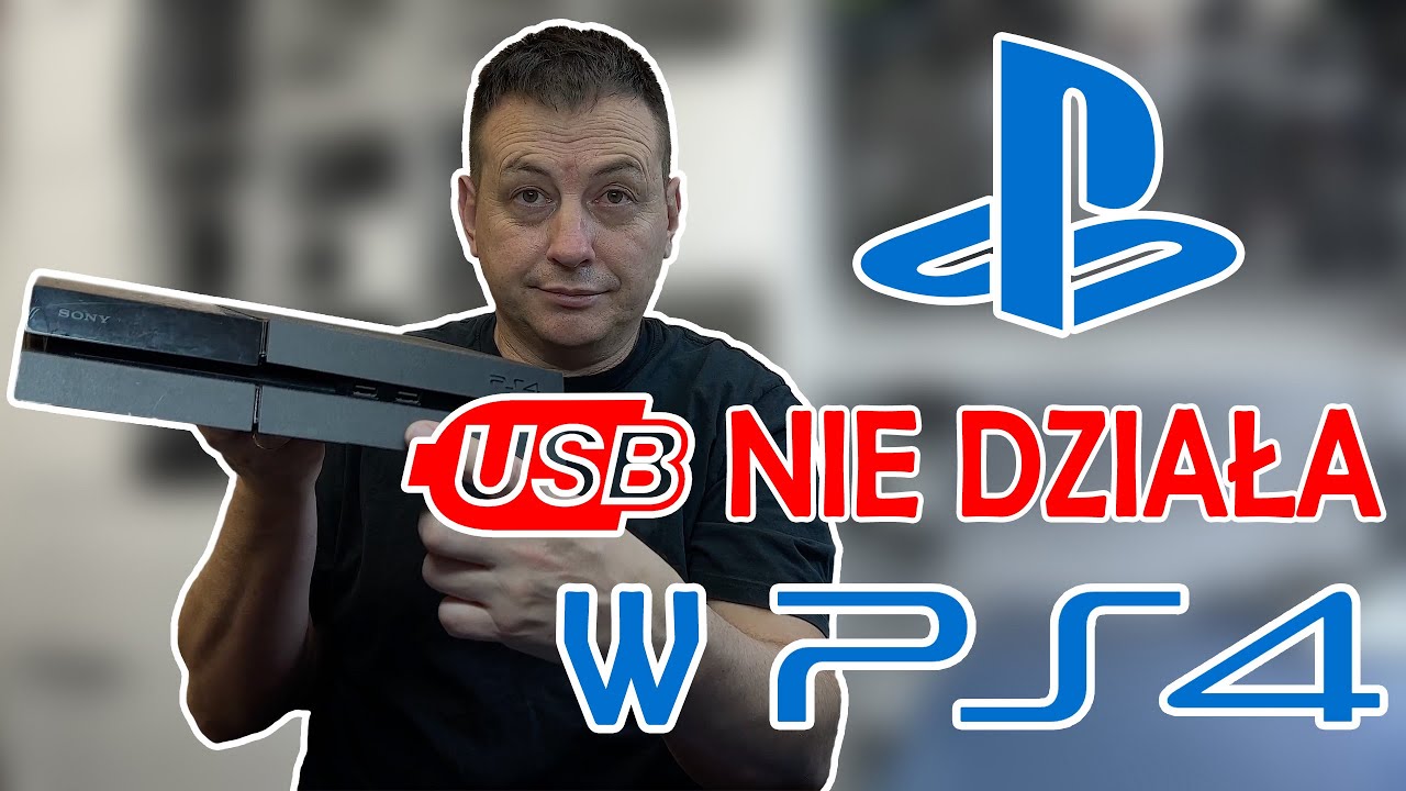 Nie działają porty USB w PS4
