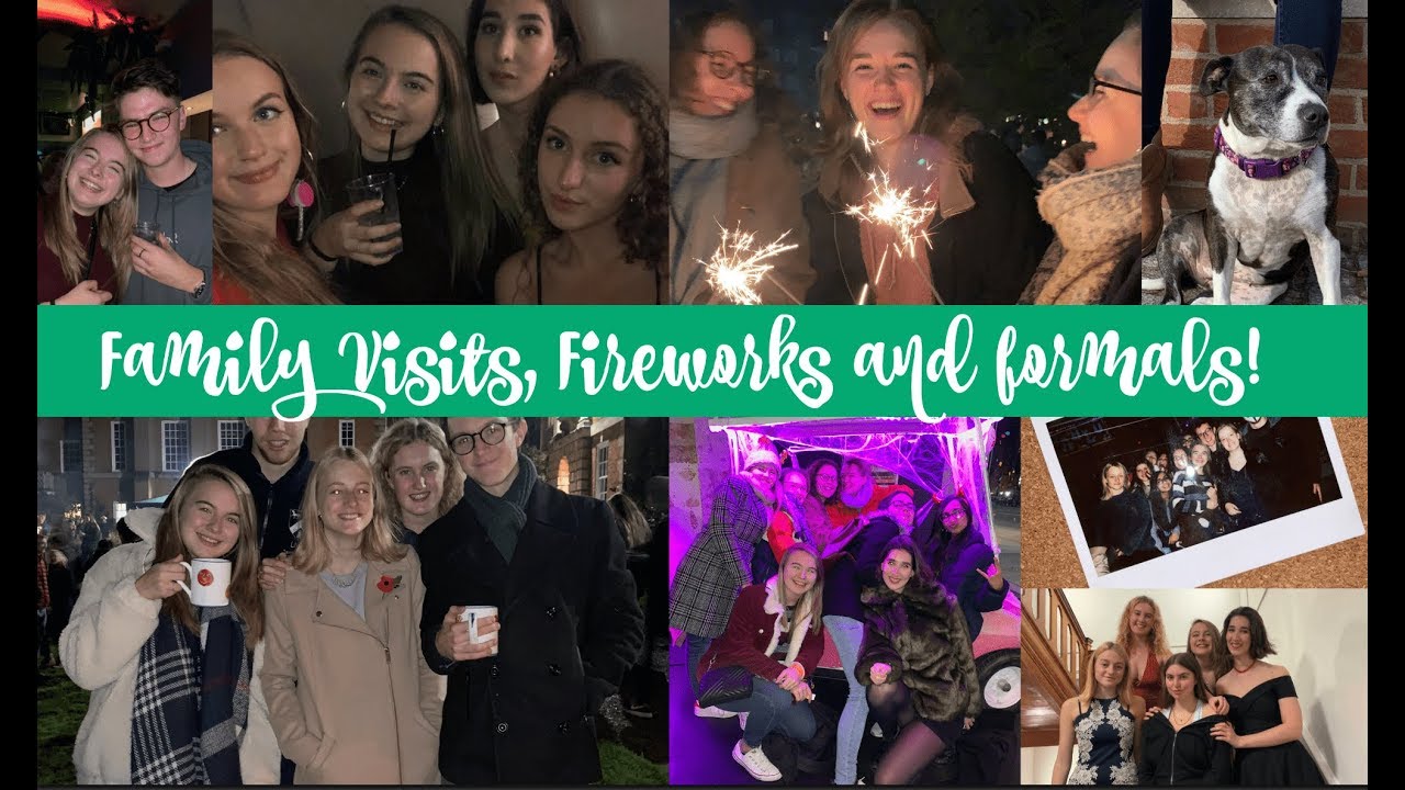 MY DOG CAME TO VISIT, FIREWORKS AND LOTS MORE WHOLESOME CONTENT | Oxford University Vlog #5