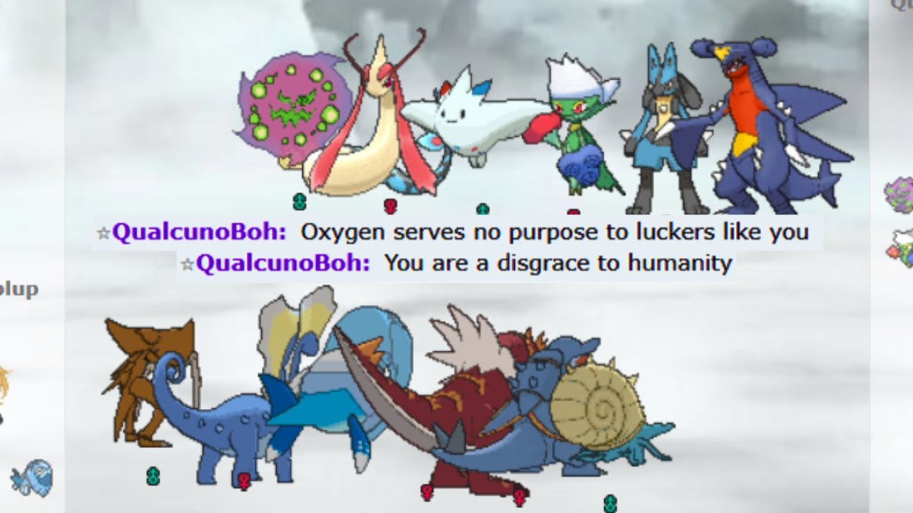 FULL FOSSILE POKEMON TEAM MADE THIS TOXIC NOOB DROWN IN SALTY TEARS ON POKEMON SHOWDOWN!!