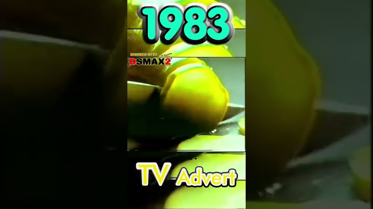 retro McDonalds advert 1983 almost 40 years AGO !!