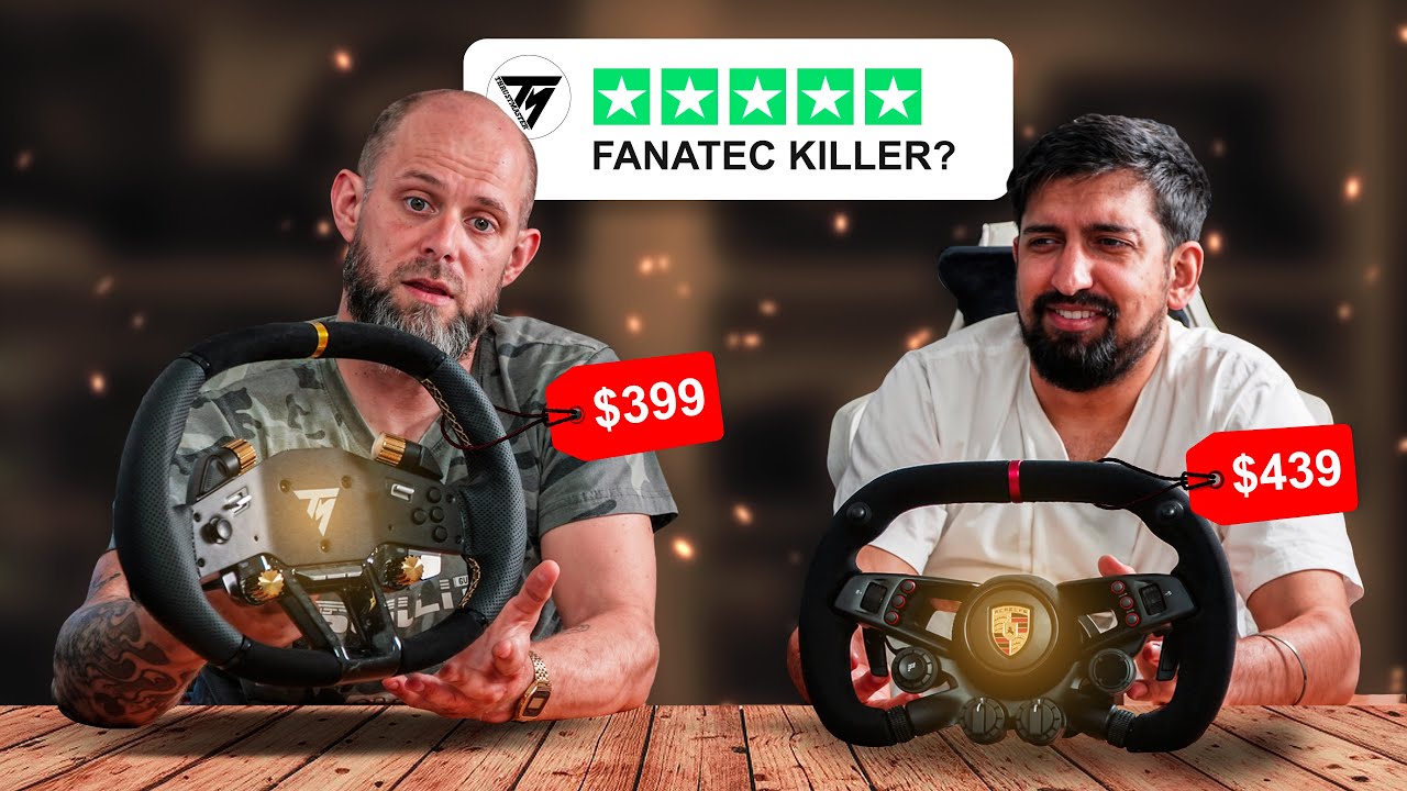 Why Is Everyone Saying The Thrustmaster Hypercar Wheel BEATS the Fanatec Porsche VGT?