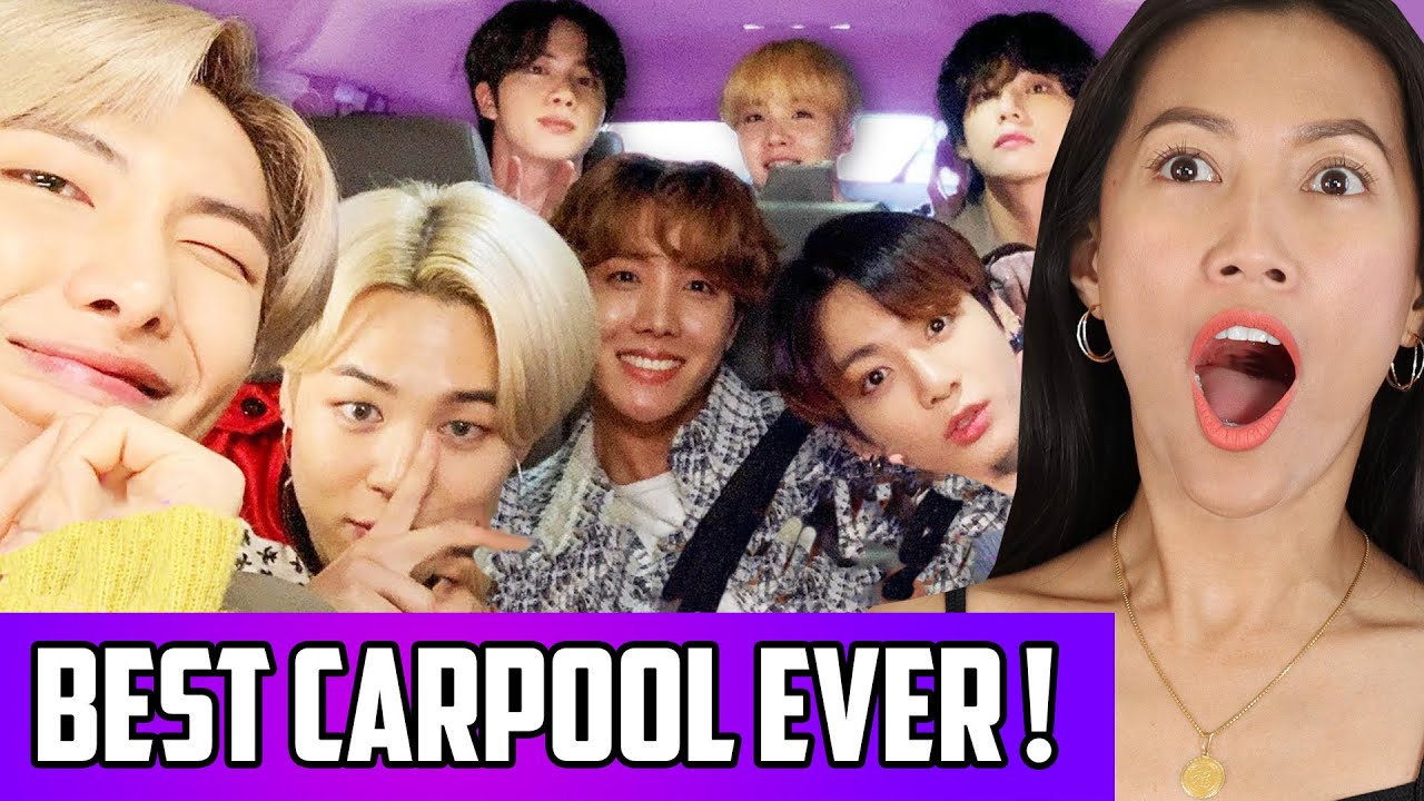 BTS: Carpool Karaoke Commentary | James Corden Outdid Himself This Time With 방탄소년단!