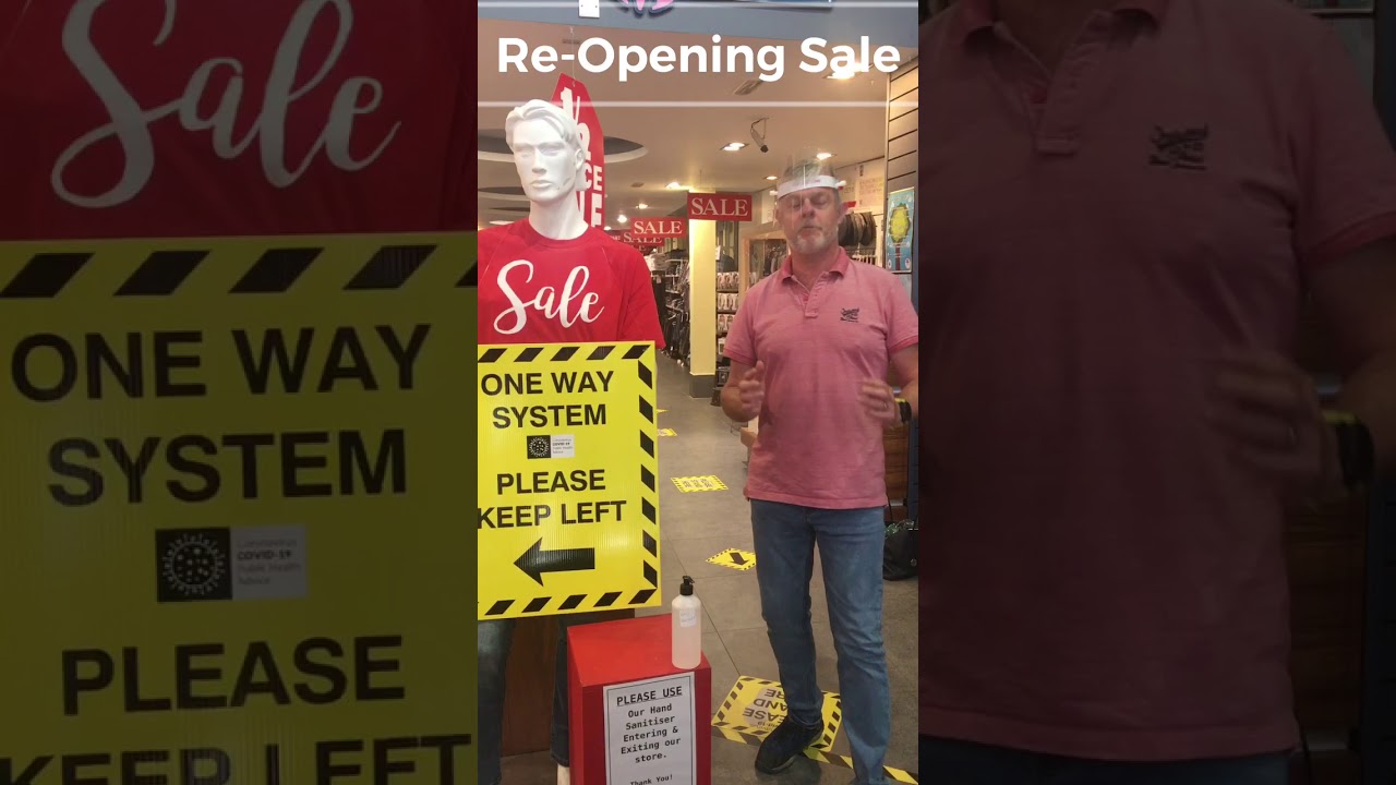Re-Opening Sale