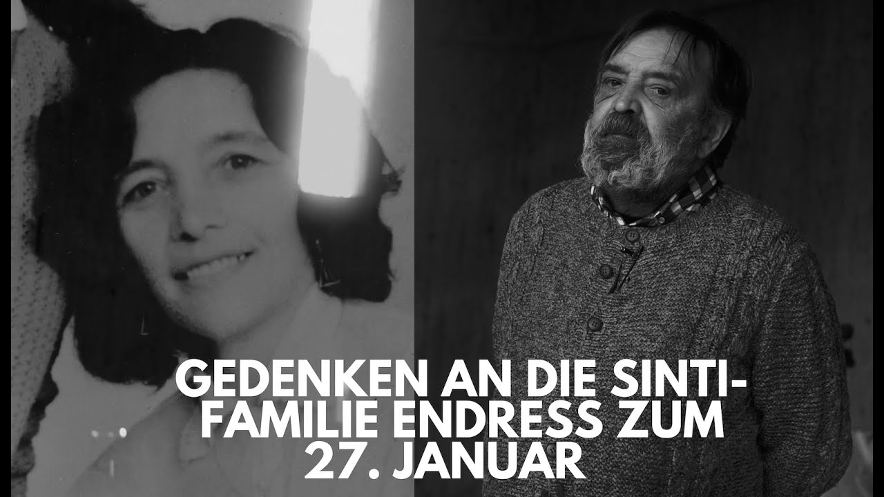GEDENKEN AN DIE SINTI-FAMILIE ENDRESS ZUM 27. JANUAR