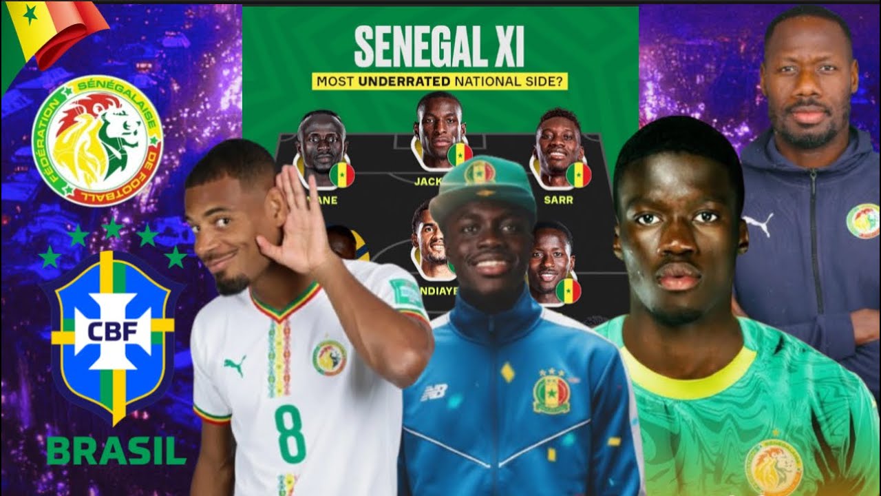 Robinho Vaz ⚡️Andy Diouf et Mamadou Sarr doivent être dans la liste elargie pour affronte le Bresil?