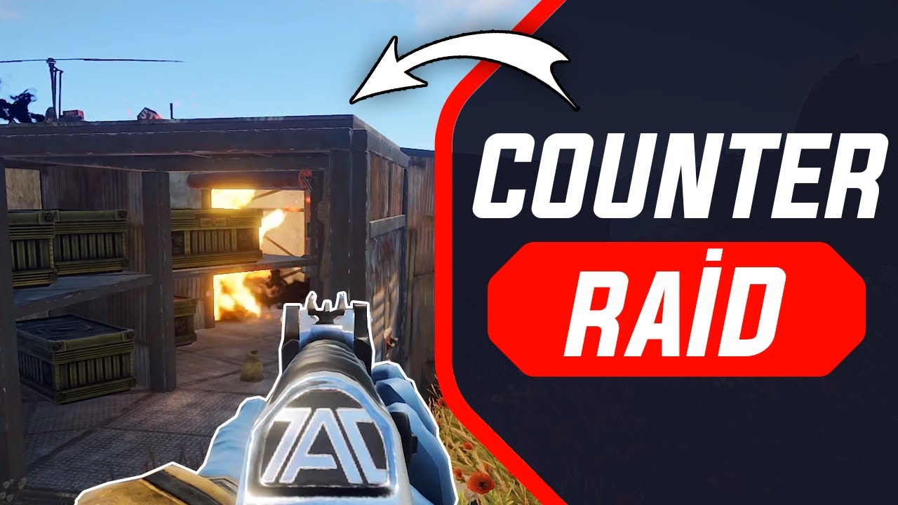 Online & Counter Raid Attık | Rust Türkçe