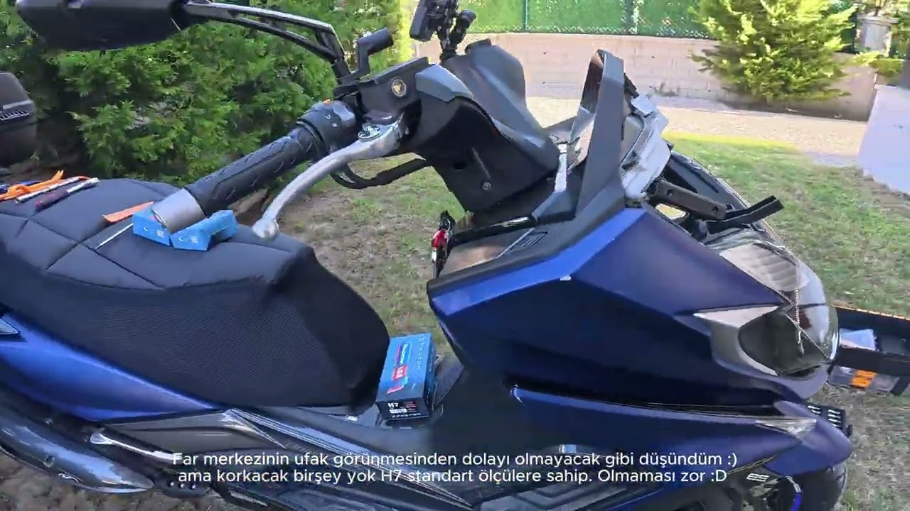 Kymco Downtown 250i LED Far Uygulaması | Gece Görüş Testi | Daha Parlak, Daha Güvenli! 💡
