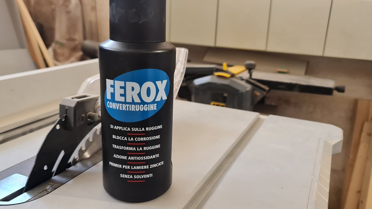 Ferox come togliere la ruggine, primer per lamiere zincate antiruggine facile da applicare fai da te