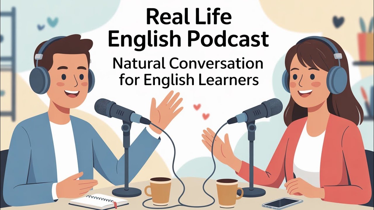 Real Life English Podcast | Natural Conversation About Life & Career|