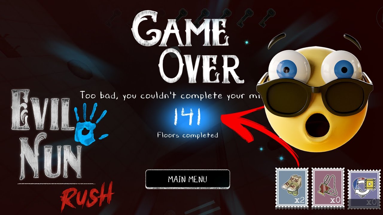 Evil Nun Rush Floor 141 World Record @ShekharMine