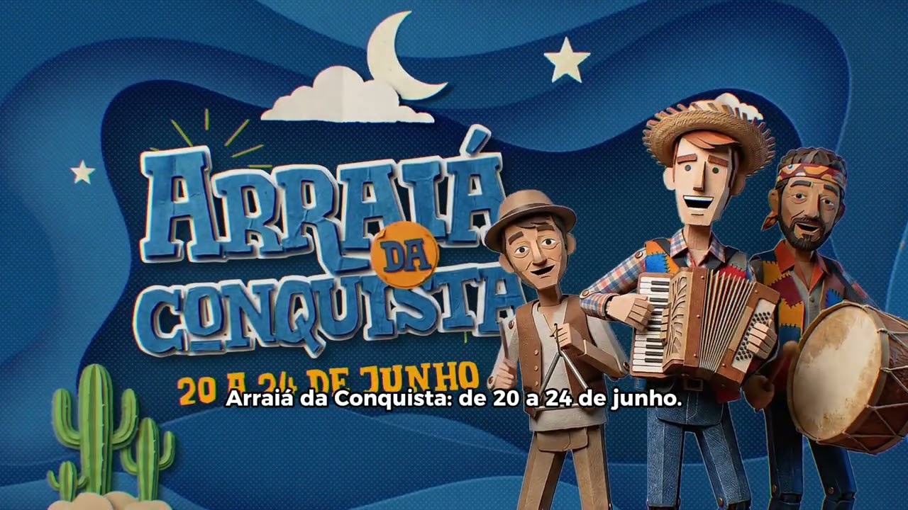 Arraiá da Conquista 2026