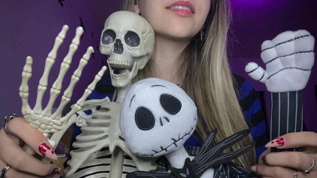 ASMR-SPOOKY TRIGGERS🎃👻. Sonidos muy relajantes #asmrenespañol #asmrvideo #triggers #spookyseason
