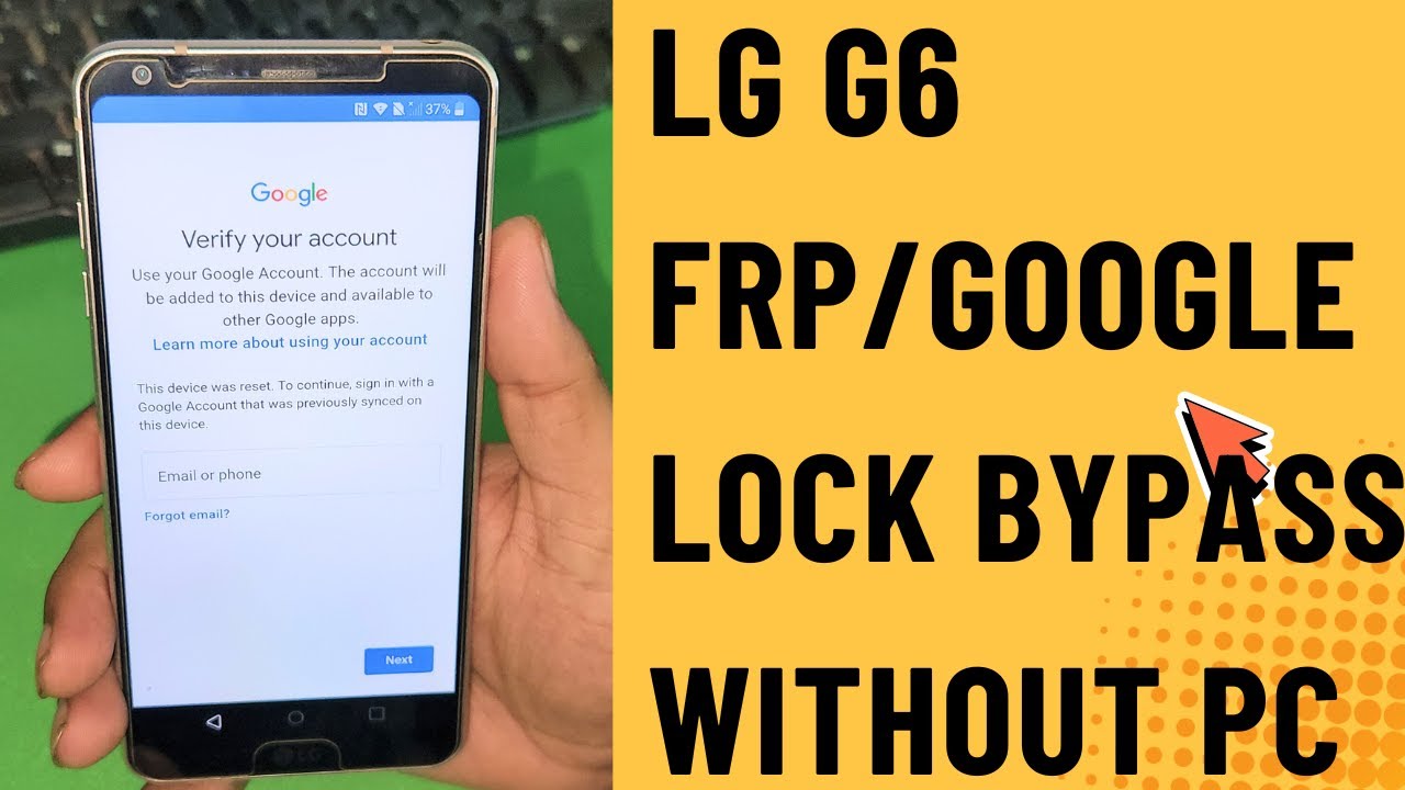 LG G6 FRP/Google Lock Bypass Without PC - lg g6 frp bypass - lg h873 frp bypass