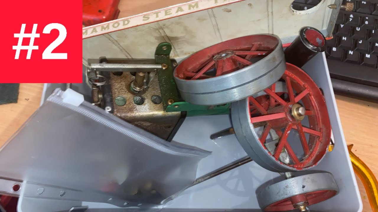 Repairing & Rebuilding a Mamod TE1a Traction Engine #2# Dismantling The Engine