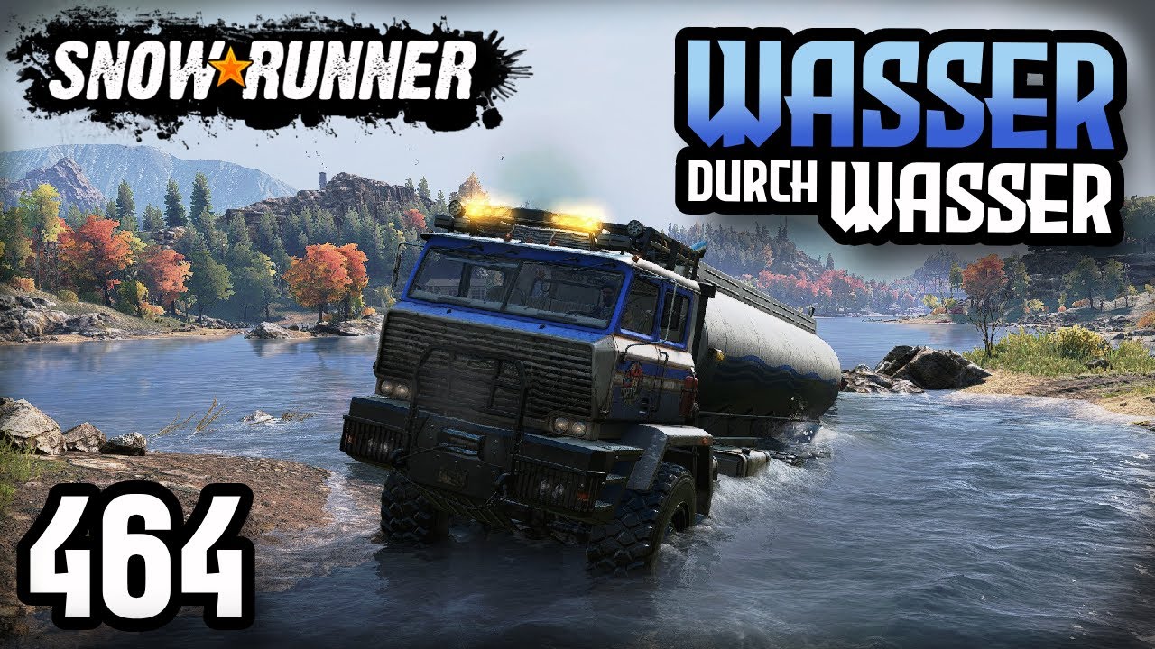 Wasser durch Wasser! Sleiter ST 833 - SnowRunner - Folge 464 [Season 16]