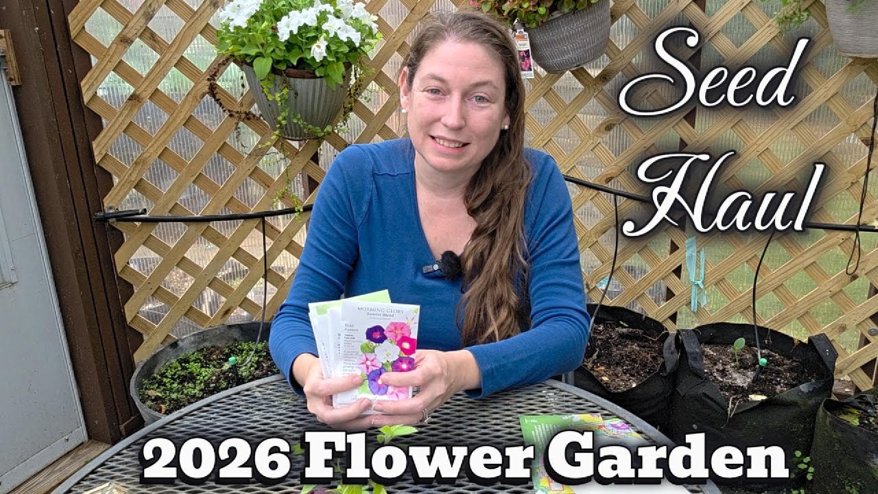 🌸 2026 Flower Seed Haul | What New Flowers I'm Growing This Year
