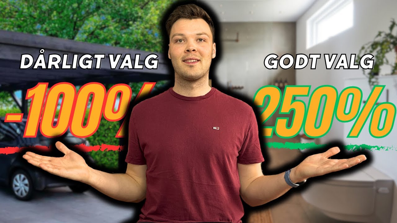 Hvilke renoveringer betaler sig? F&aring; op til 250% afkast!