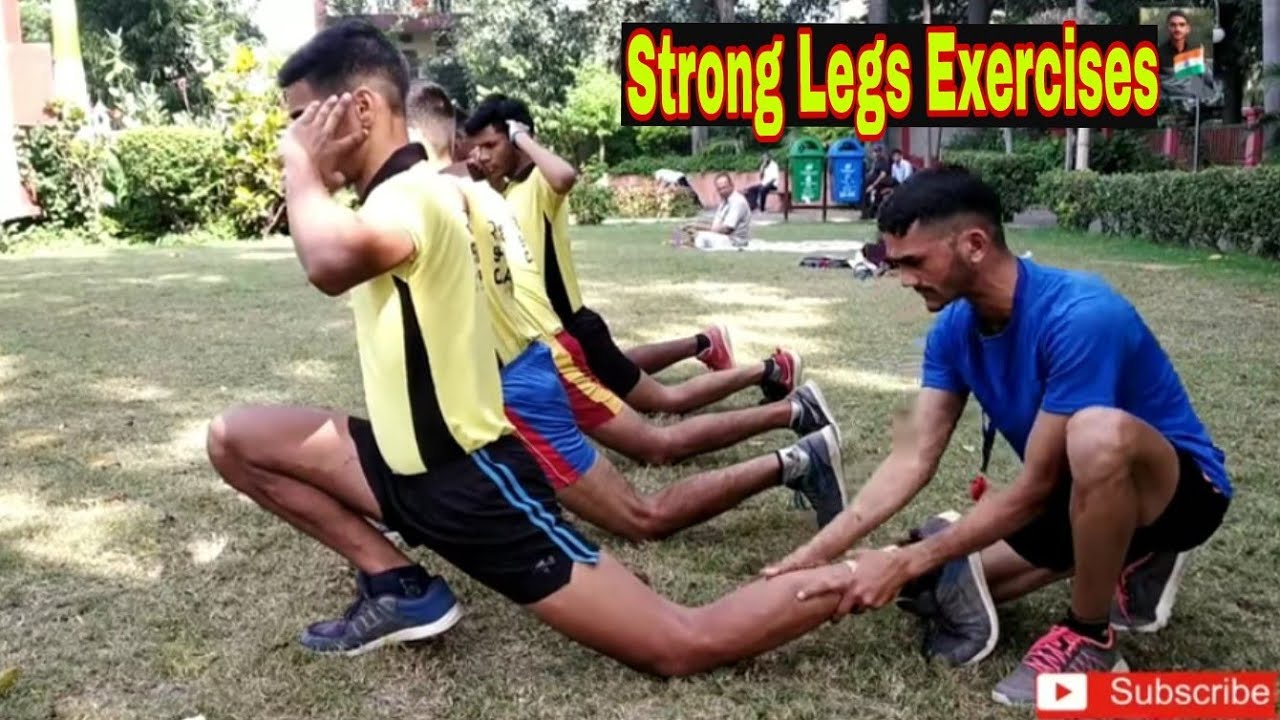 Leg Workouts- Strong Legs Exercises For Running