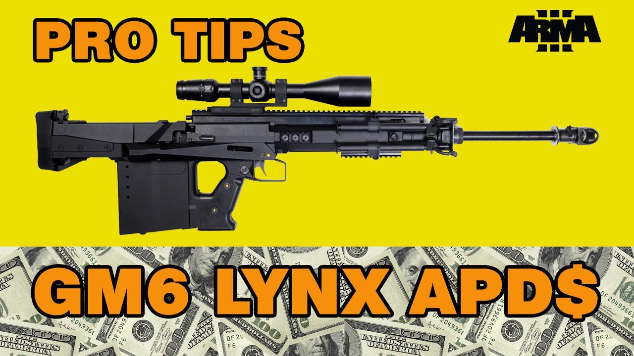 ARMA 3: GM6 LYNX APDS - PRO TIPS Make money fast