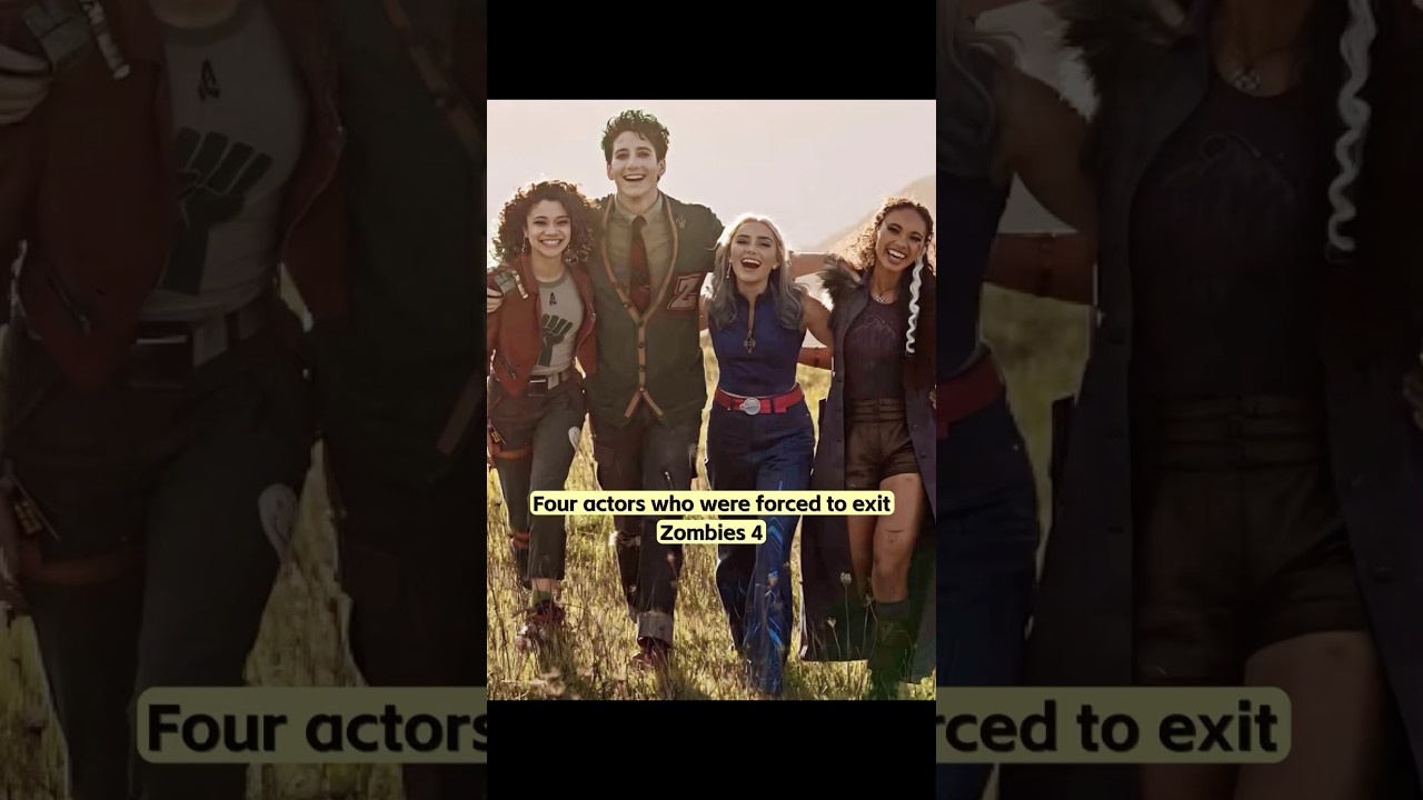 Four actors who were forced to exit Zombies 4#us #celebrity