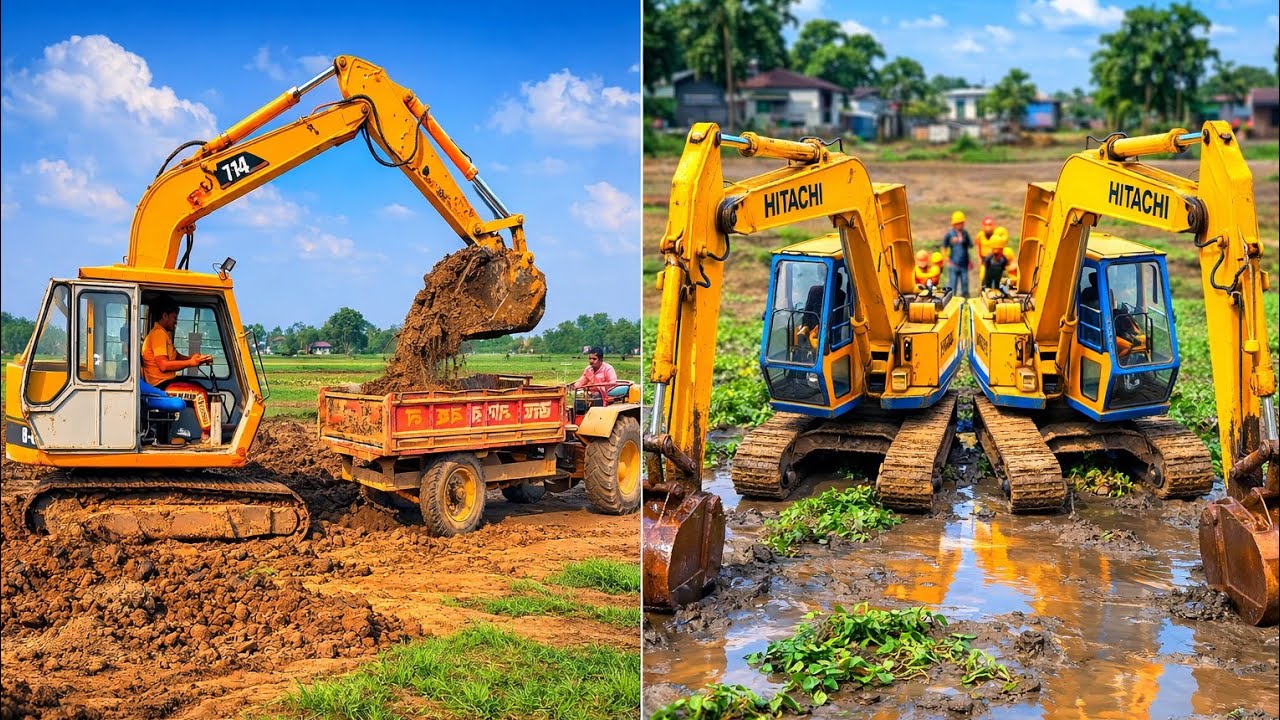 JCB Best Video 2026 | Amazing JCB Excavation & Loading Work | Heavy Equipment Working