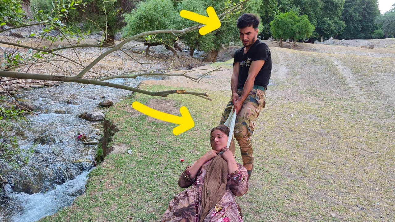 'Thank Dorsa and Hussein to Uncle' Love Hussein by hugging Dorsa Dorsa by the first wife